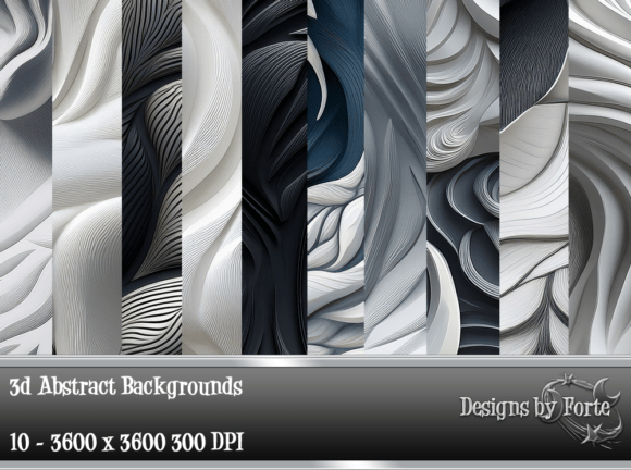 3D Abstract Backgrounds