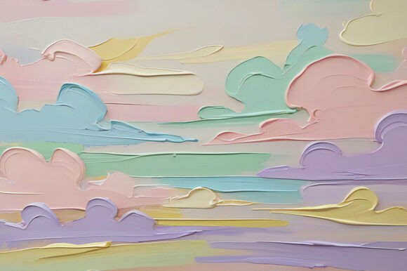 A Colorful Clouds and Sky: A Versatile Background for Creative Projects
