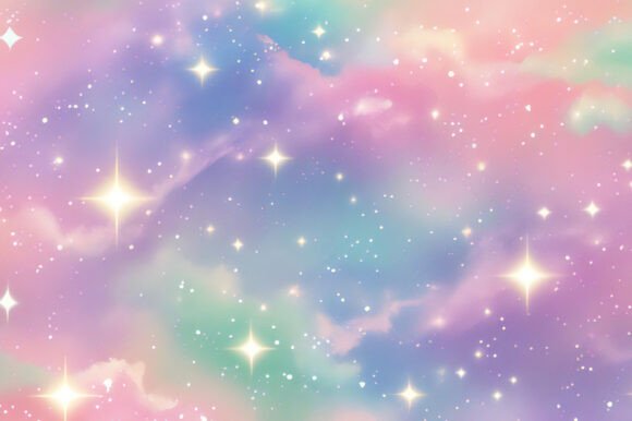 A Colorful Sky with Stars Background: Elevate Your Creative Projects