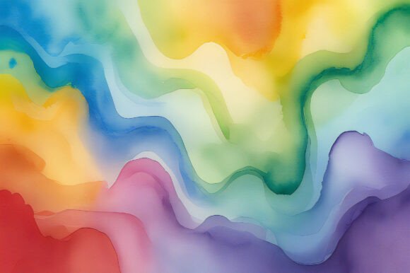 A Rainbow Colored Watercolor: A Vibrant Addition to Your Creative Toolkit