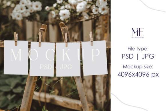 Boho Invitation Mockup: A Creative Tool for Modern Designers