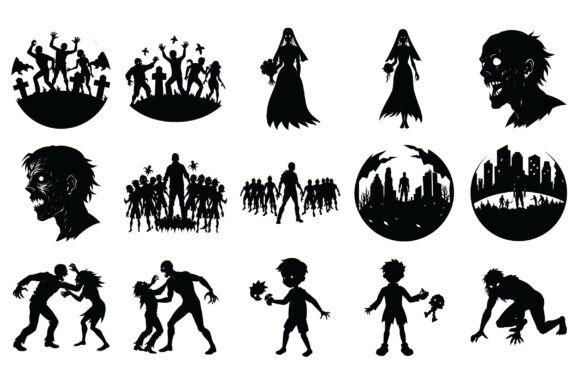 Zombie Vector for Creative Projects